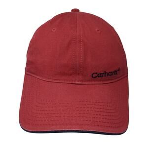 Carhartt Established 1889 Slideback Baseball Cap Red One Size Adjustable 6 Panel